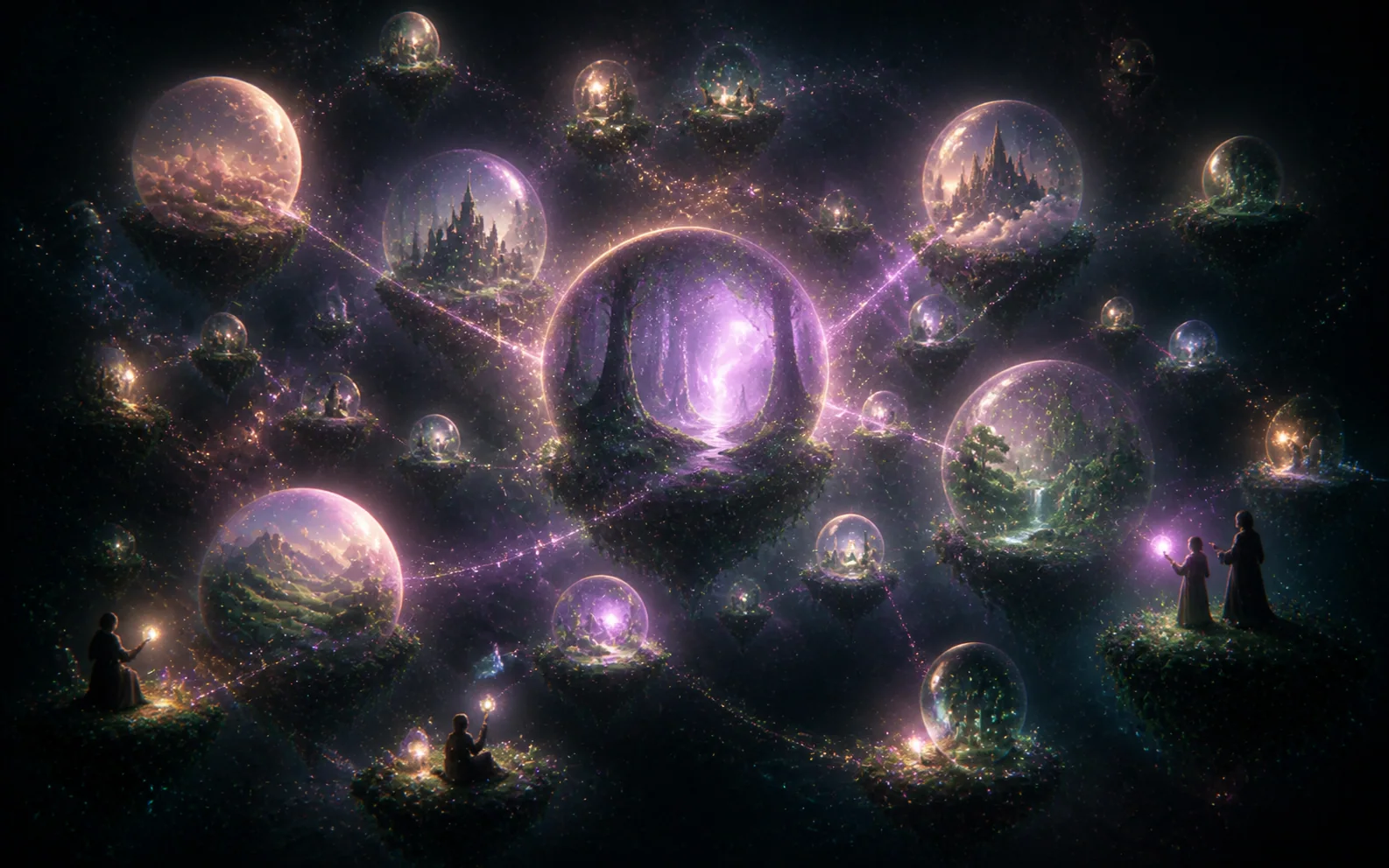 A constellation of original story worlds connected through a creator community